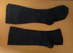 ASHIKA 弾性ストッキング 医療用ソックス ブラック S 2足セット