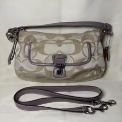 COACH シグネチャー ショルダーバッグ