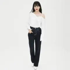 リーバイスレッド LOOSE STRAIGHT ブラック 23