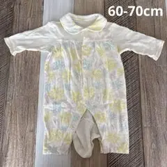 西松屋花柄長袖ロンパース60-70cm