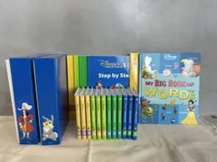 【おまけ付き】DWE ディズニー英語システム ステップバイステップ　DVD&教材