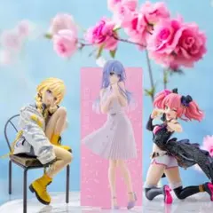 新品未開封3点 学マス アイマス 藤田ことね 城ヶ崎美嘉 鈴木羽那 フィギュア