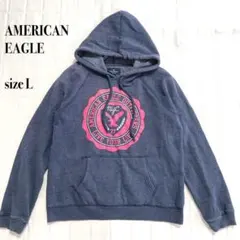 ...AMERICAN EAGLE フード付きパーカー Lサイズのサムネイル