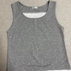 COLZA タンクトップ グレー
