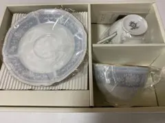Noritake 青い花柄カップ＆ソーサーセット