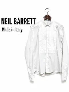 NEIL BARRETT ニールバレット ピンタックシャツ プリーツ アーカイブのサムネイル