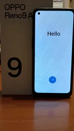 【SIMフリー】OPPO Reno9 A 本体 箱付き