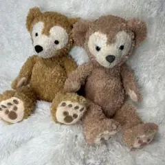 ダッフィー　シェリーメイ　ぬいぐるみ 2体セット