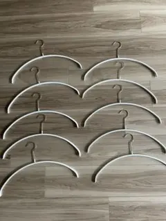 マワハンガー エコノミック40cm(ホワイト) ホワイト 白 10本セット