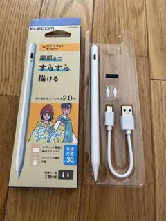 ELECOM タッチペン P-TPACST05WH 本体のサムネイル