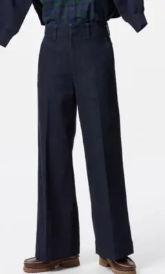 ワイドトラウザージーンズ 3XL