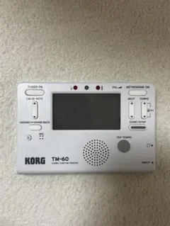 KORG TM-60 チューナー メトロノーム ホワイト
