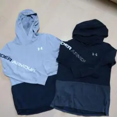 UNDER ARMOUR フード付きトレーナー 2枚セット150cm