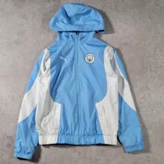 PUMA マンチェスターシティ ナイロンジャケット M