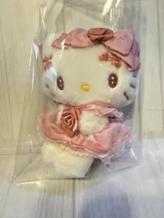 サンリオ　ハローキティ　キティ　ドーリーローズ　マスコットホルダー