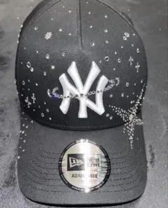 【美品】New Era スワロフスキー使用 ジュエリーキャップ 9FORTY