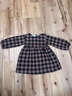 zara baby チェック柄ワンピース　2-3y 98cm