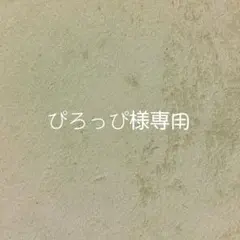 ぴろっぴ様専用