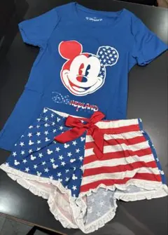 ディズニーランドパリ　Tシャツ ショートパンツセット Sサイズ