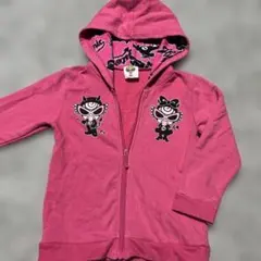 HYSTERIC DEVIL ピンク トレーナーパーカー 90