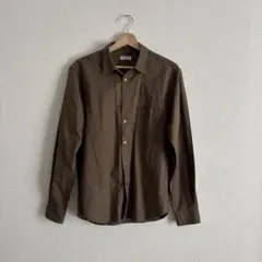 24時間以内発送 ☀️ united arrows カーキ 長袖シャツ Lサイズ