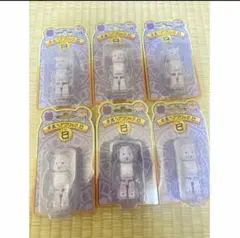 新品未開封　BE@RBRICK 干支 巳 100％ BE@RBRICK 干支 巳 100％ ベアブリック 蛇 5個セット - メルカリ