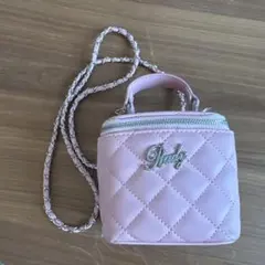 Radyピンク キルティング ショルダーバッグ　ノベルティー