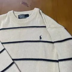 Polo by Ralph Lauren ストライプニットセーター