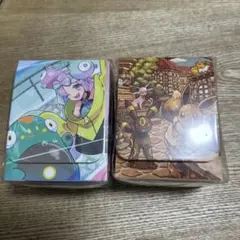 ポケモンカード デッキケース 2種セット ナンジャモ イーブイ