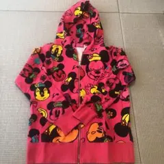 ディズニー　総柄　ミニー　パーカー