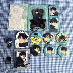呪術廻戦 伏黒恵 缶バッジ ステッカー まとめ売り