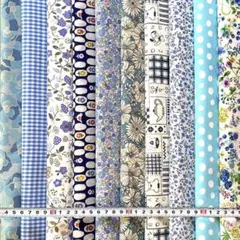 1)綿生地まとめ売り10点