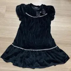 pom ponette ブラック ワンピース 140 フォーマル