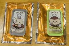 【匿名配送】ちいかわココスコラボ　スライドケース　くりまんじゅう、ラッコセット