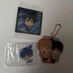 チェンソーマン アクリル キーホルダー　早川アキ デンジ ラバスト ウエハース