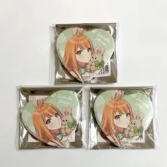学園アイドルマスター Rabbit ハート缶バッジ 紫雲清夏 学マス