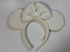 ディズニー ミニーマウス 白 カチューシャ