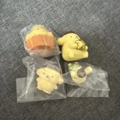 ポムポムプリン カプセルトイ 4個セット