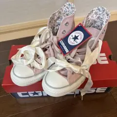 新品CONVERSE×earthオールスター ハイカットサテンリボン ¥9900のサムネイル