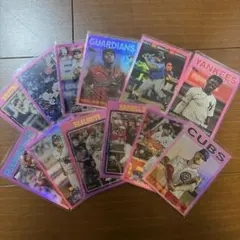 2025 topps archivesピンクリフレクターカード 12枚 セット