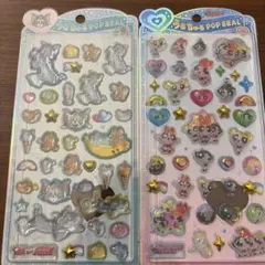 パワパフ、トムとジェリーうるちゅるシールセット