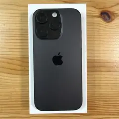 【美品】iPhone 16 Pro 256GB（ブラックチタニウム）SIMフリー