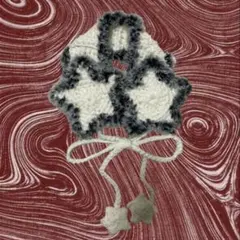 【値下げ！】ハンドメイド 星型 イヤーマフ 耳あて