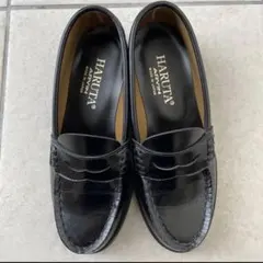 HARUTA ブラックローファー　22.5