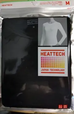 ヒートテック ブラック 長袖 インナー M UNIQLO