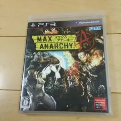 マックス アナーキー MAX ANARCHY PS3 セガ プレステ3