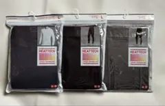 【新品】ユニクロ ヒートテック L 3点セット 長袖＋タイツ2枚 メンズ