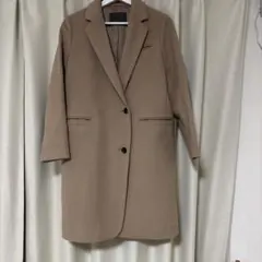 スピックアンドスパン　チェスターコート　カシミヤ混