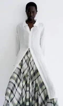 ZARA COLLECTION　プリントミディスカート