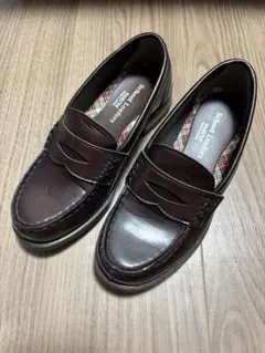 HARUTA ダークブラウン ローファー21.5